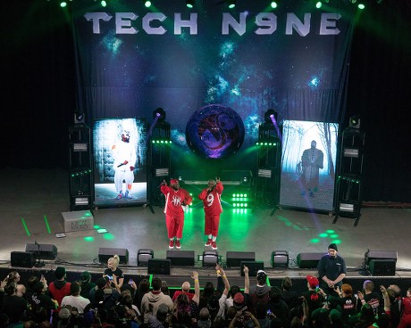 Tech N9ne in concert at the Orpheum Theatre, Madison, Wisconsin - 20 Apr 2018