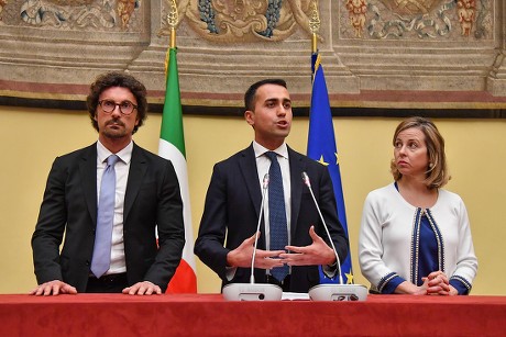 M5s consultations on a new government formation, Rome, Italy - 24 Apr 2018