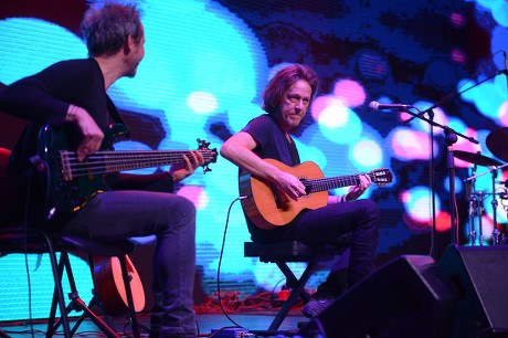 Dominic Miller and Nicolas Fiszman in concert, Yota Arena, Moscow, Russia - 25 Apr 2018