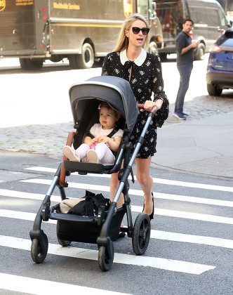 Nicky Hilton Rothschild and daugther Lily out and about, New York, USA - 01 May 2018