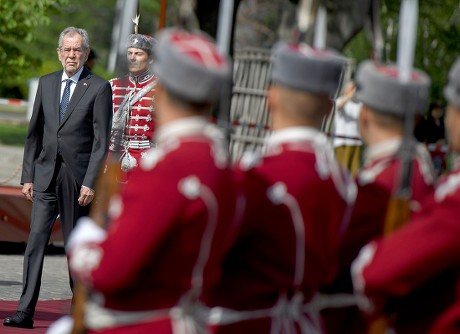 President of Austria Alexander Van der Bellen visits Sofia, Bulgaria - 03 May 2018