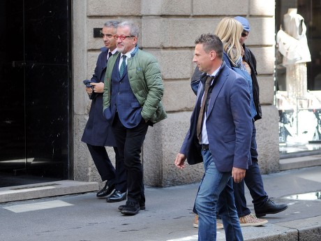Roberto Maroni out and about, Milan, Italy - 04 May 2018