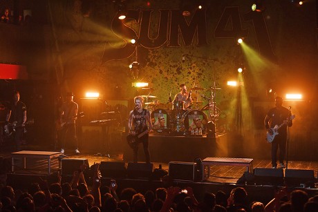 Sum 41 in concert at Revolution, Fort Lauderdale, USA - 08 May 2018