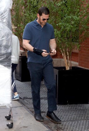 Adam Dell out and about, New York, USA - 08 May 2018