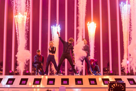 Eurovision Song Contest Grand Final dress rehearsal, Lisbon, Portugal - 11 May 2018