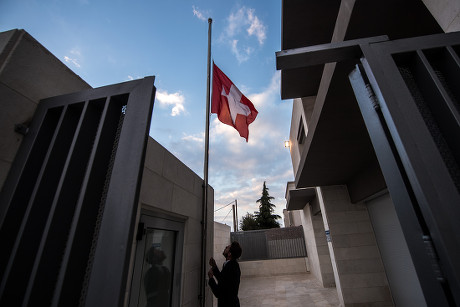 Inauguration New Swiss Embassy Jordan Swiss Editorial Stock Photo ...