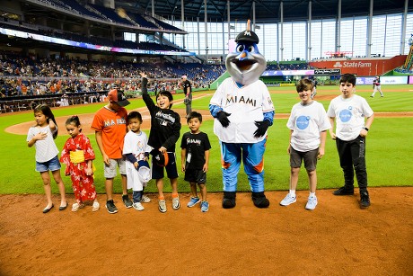 Miami Marlins Kids in Miami Marlins Team Shop 