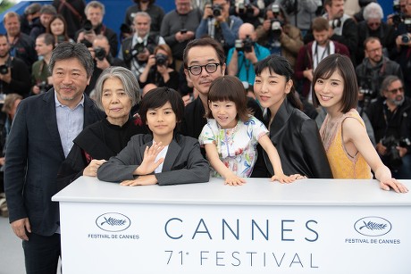 'Shoplifters' photocall, 71st annual Cannes Film Festival, France - 14 May 2018