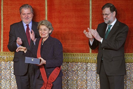 Rajoy chairs presentation of Order of Alfonso X the Wise, Segovia, Spain - 14 May 2018