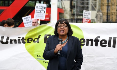 Grenfell Fire Iquiry protest outside parliament, London, United Kingdom - 14 May 2018