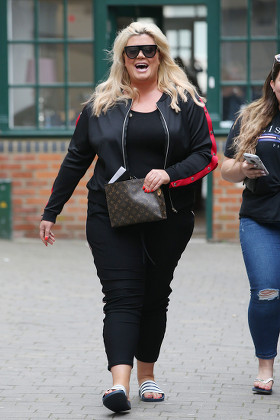 Gemma Collins Arriving Filming Editorial Stock Photo - Stock Image ...