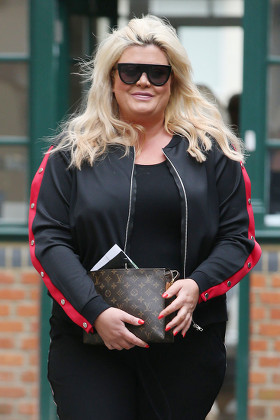 Gemma Collins Arriving Filming Editorial Stock Photo - Stock Image ...