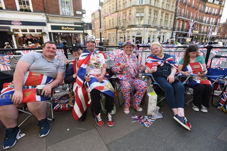 Preparations for the royal wedding, Windsor, UK - 15 May 2018