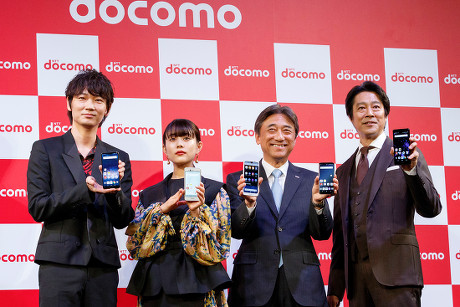 NTT DoCoMo summer press conference, Tokyo, Japan - 16 May 2018