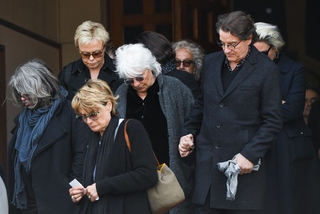 Funeral of Maurane, Brussels, Belgium - 17 May 2018