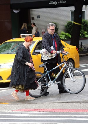 Michael Musto and Lynn Yaeger out and about, New York, USA - 17 May 2018