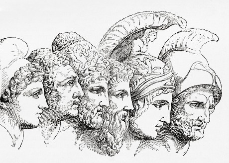 1 Achilles agamemnon alexander ancient archival archive diomede ...