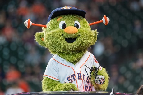 Houston Astros Mascot Orbit During Major Editorial Stock Photo