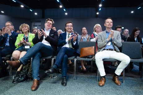 Moderate Party meeting, Stockholm, Sweden - 12 May 2018
