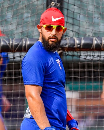 Texas Rangers Second Baseman Rougned Odor Editorial Stock Photo - Stock  Image