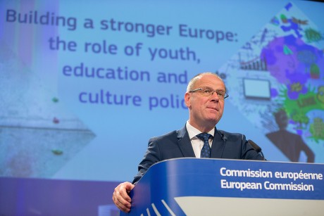 Press conference on new initiatives to build a European Education Area and the New Agenda for Culture in Brussels, Belgium - 22 May 2018
