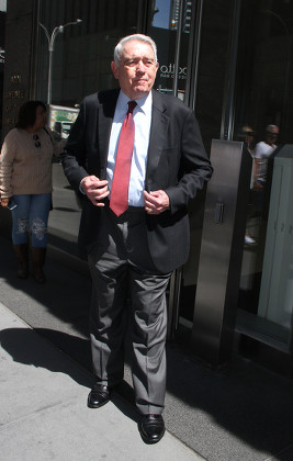 Dan Rather out and about, New York, USA - 21 May 2018