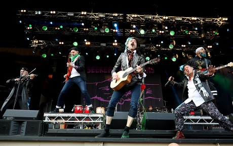 Gogol Bordello in concert at Grona Lund, Stockholm, Sweden - 17 May 2018