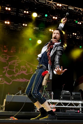 Gogol Bordello in concert at Grona Lund, Stockholm, Sweden - 17 May 2018