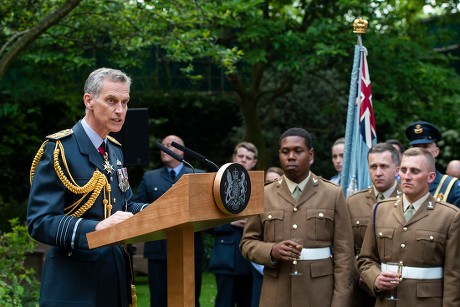 Reception in Downing Street for the 100th anniversary of the founding of the Royal Air Force (RAF), London, United Kingdom - 23 May 2018