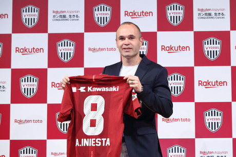 Andres Iniesta signs with J-League first-division side Vissel Kobe ...