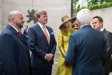 Dutch Royals visit to Luxembourg - 23 May 2018