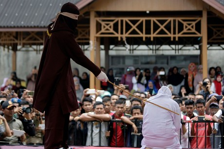 Sharia Law Enforcer Know Algojo Delivers Editorial Stock Photo - Stock ...