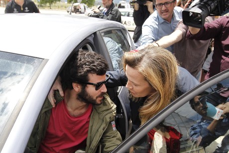 PP former treasurer Barcenas' wife released on bail in Madrid, Spain - 31 May 2018