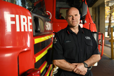 Metropolitan Fire Brigade's new Chief Dan Stephens in Melbourne, Melbourn, Australia - 01 Jun 2018
