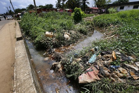 Plastic Waste in Africa, Monrovia, Liberia - 30 May 2018