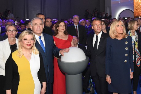 Israel@Lights Exhibition launch, Paris, France - 05 Jun 2018