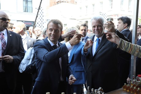 French President Emmanuel Macron visit, Montreal, Canada - 07 Jun 2018