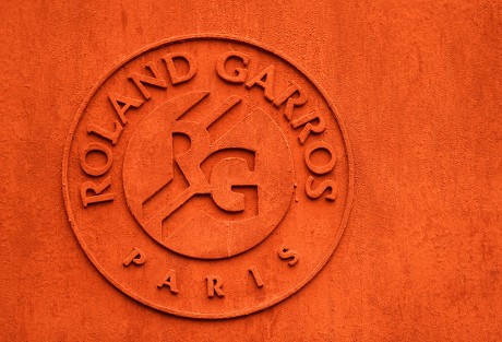 ROLAND GARROS LOGO ON CLAY BACKDROP Editorial Stock Photo - Stock Image ...