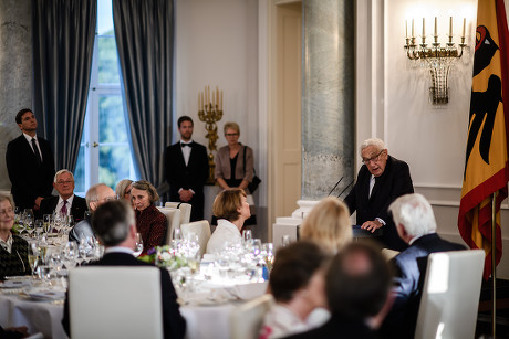 Dinner in honor of former Secretary of State Henry Kissinger in Berlin, Germany - 12 Jun 2018