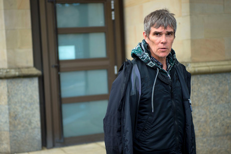 Ian Brown out and about, Glasgow, Scotland, UK - 16 May 2017