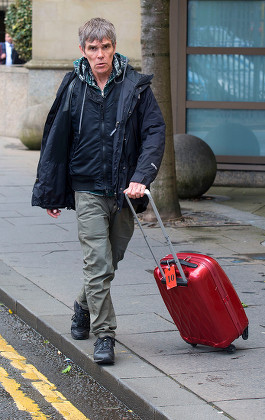 Ian Brown out and about, Glasgow, Scotland, UK - 16 May 2017