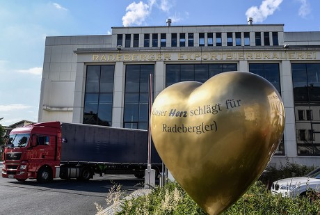 __COUNT__ Radeberger brewery logos, Radeberg, Germany - 12 Jun 2018 ...