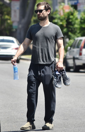 Tobey Maguire out and about, Los Angeles, USA - 12 Jun 2018