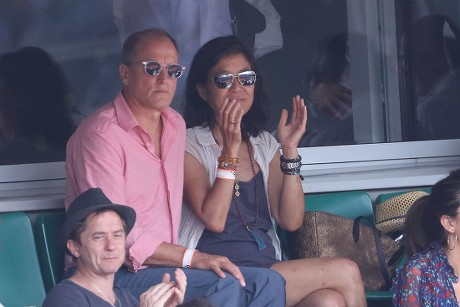 Celebrities at Roland Garros French Open, Paris, France