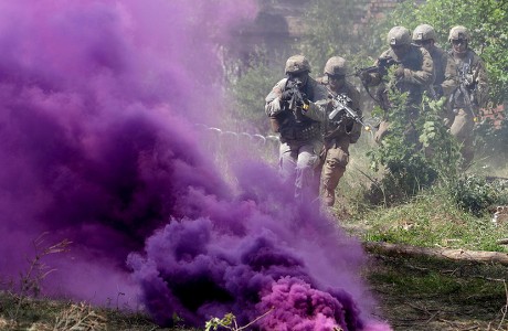 Soldiers During Urban Fighting Exercise Part Editorial Stock Photo ...