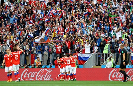 Russia v Saudi Arabia, Group A, 2018 FIFA World Cup football match, Luzhniki Stadium, Moscow, Russia - 14 Jun 2018