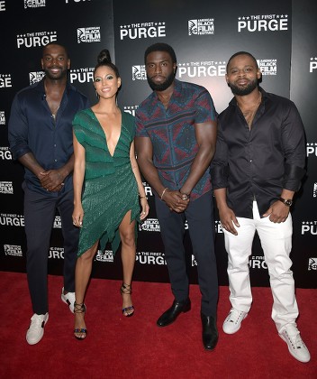 'The First Purge' film screening, 22nd American Black Film Festival, Miami Beach, USA - 14 Jun 2018