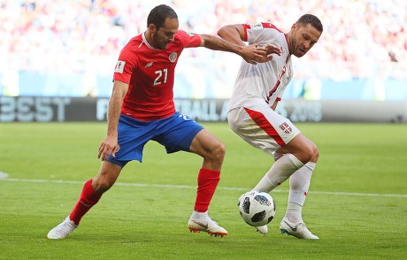Group E Costa Rica vs Serbia, Samara, Russian Federation - 17 Jun 2018