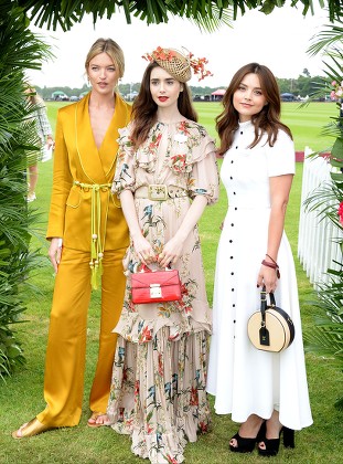 Martha Hunt Lily Collins Jenna Coleman Editorial Stock Photo - Stock ...