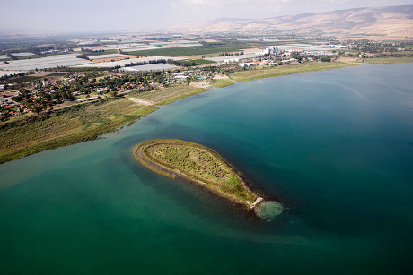 Aerial View Small Island Created Result Editorial Stock Photo - Stock ...